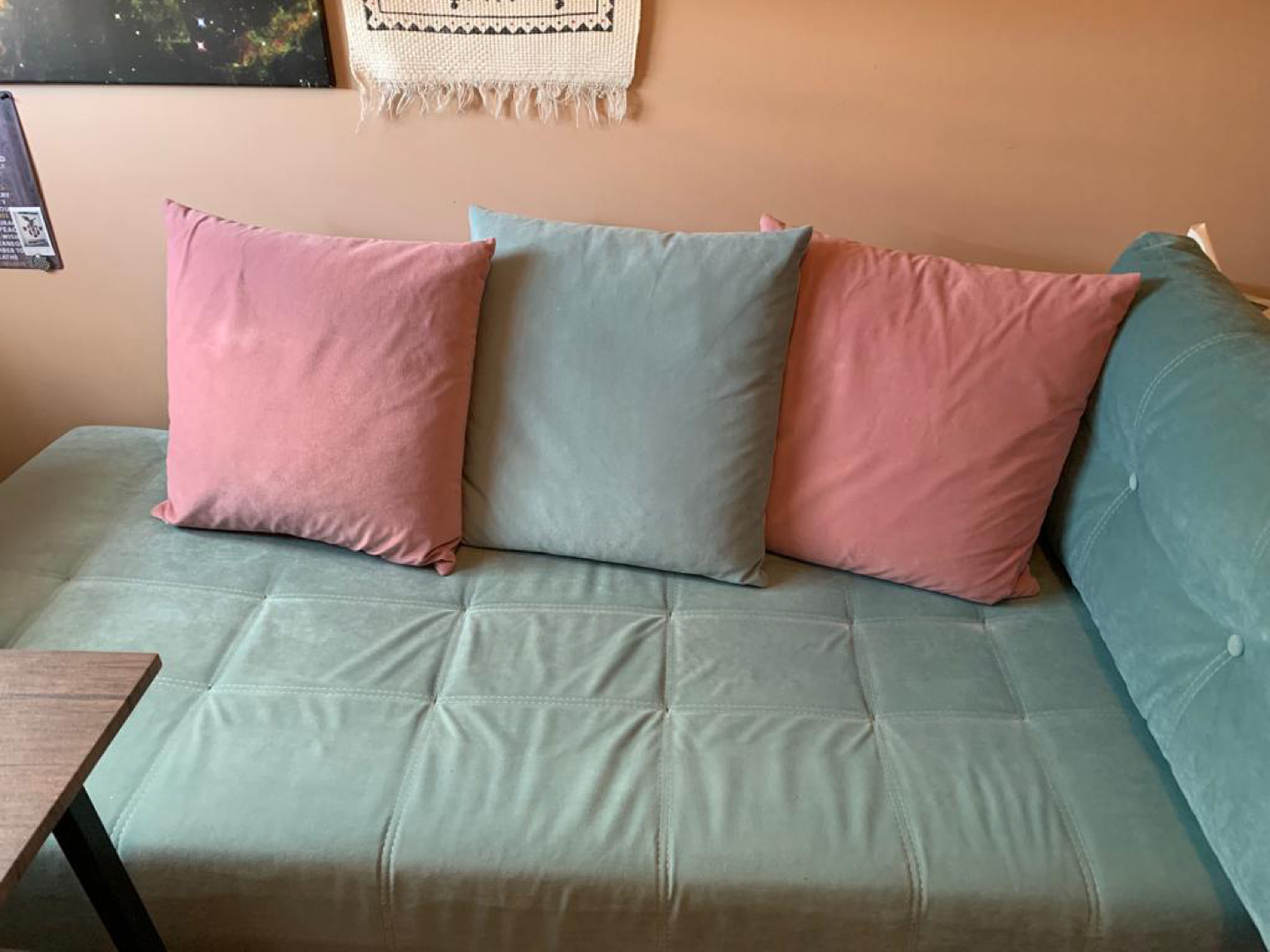 L shaped sofa