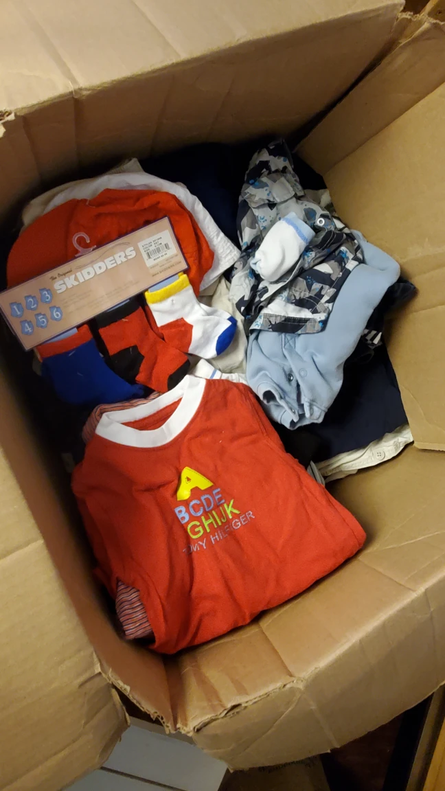 Large Box of Boys' Clothes thumbnail