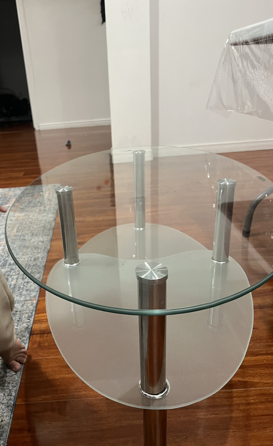 Glass coffee table - photo 3
