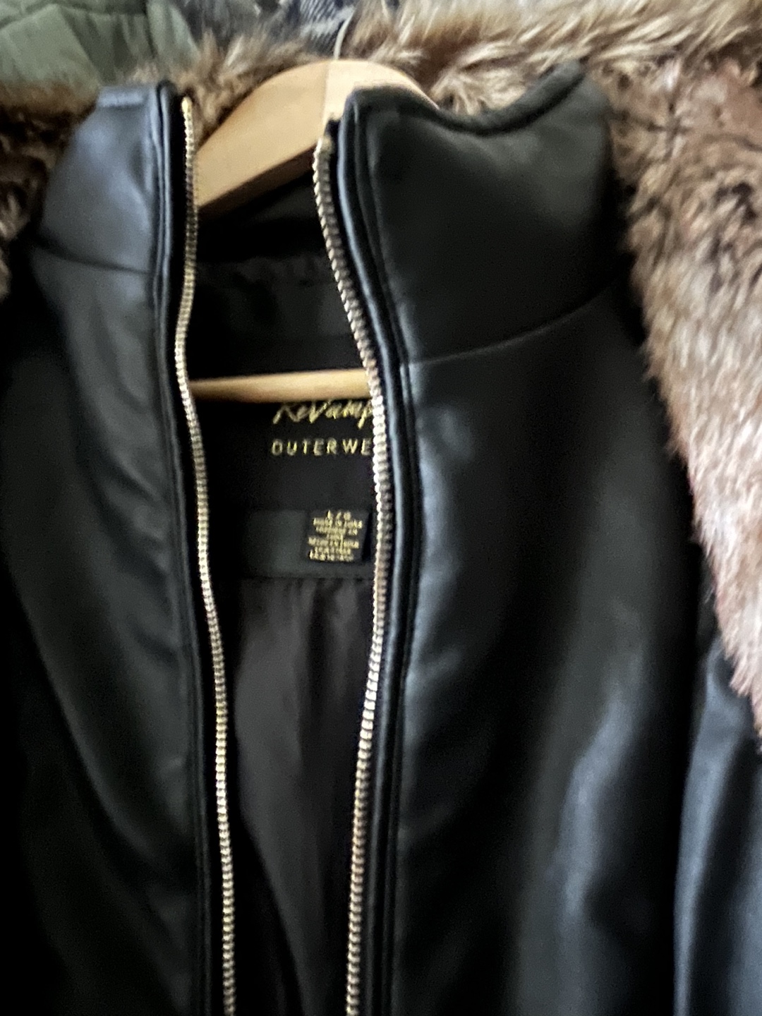 Women Leather Jacket Revamped Outerwear - photo 2