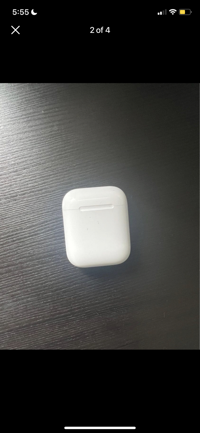 AirPod case with right pod.