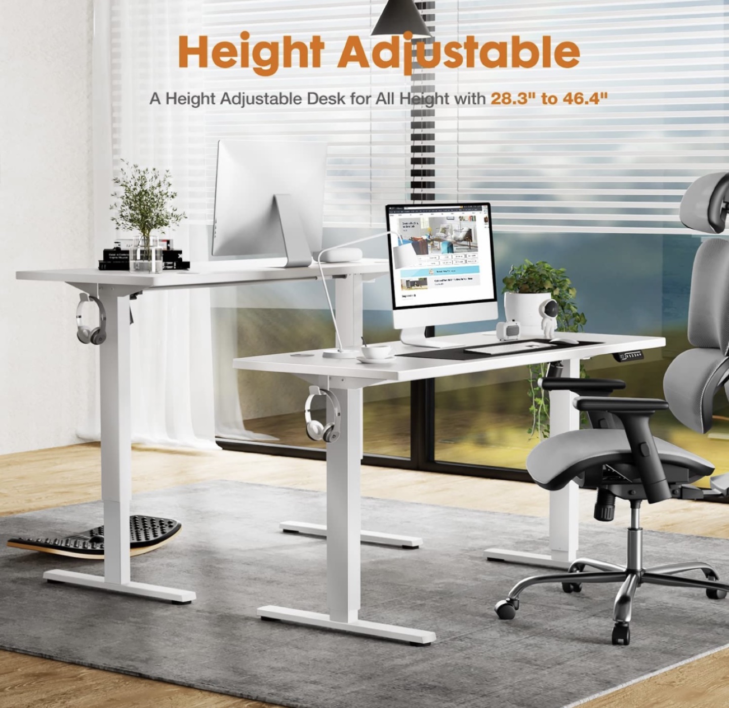 Adjustable Height Desk - photo 2