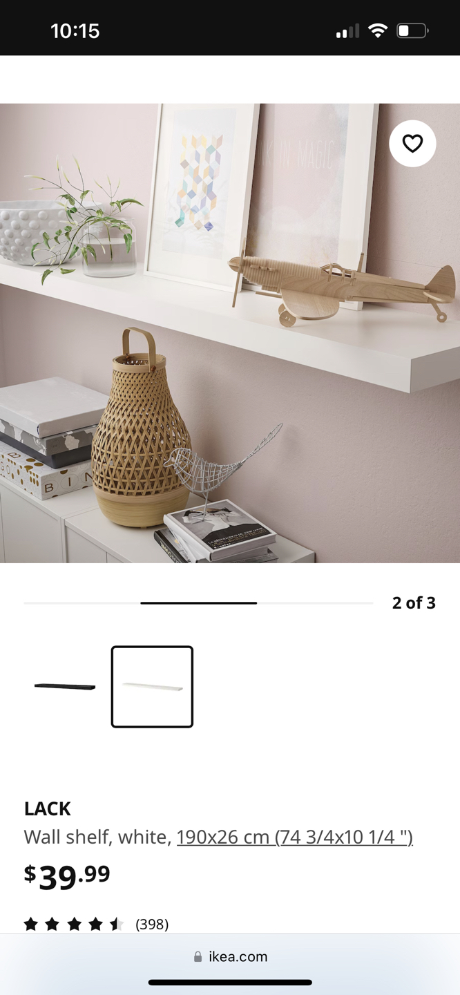 Two lack shelves thumbnail