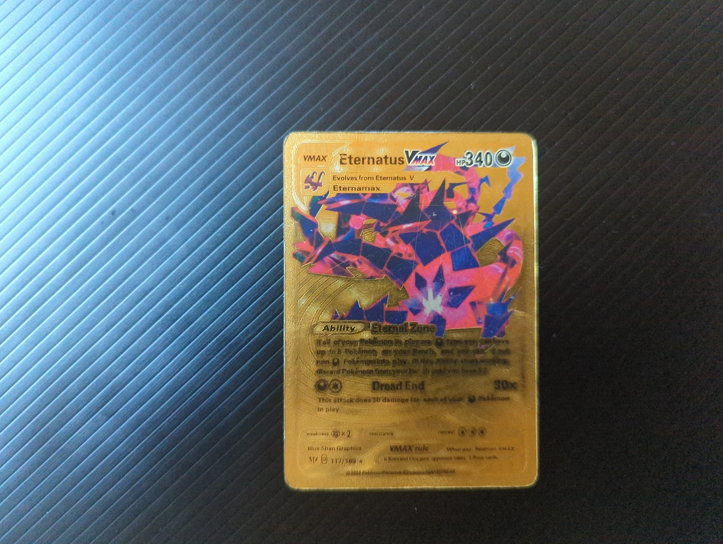 Pokemon gold card thumbnail