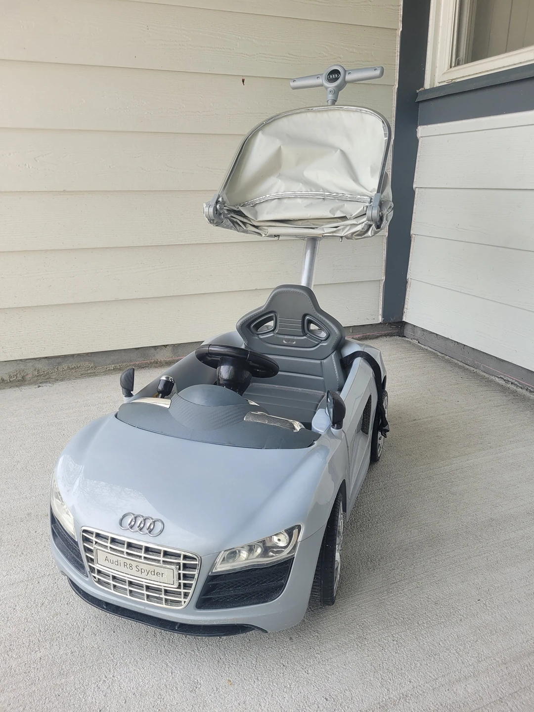 Audi toddler push car.