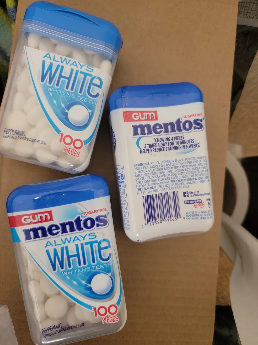 mentos gum