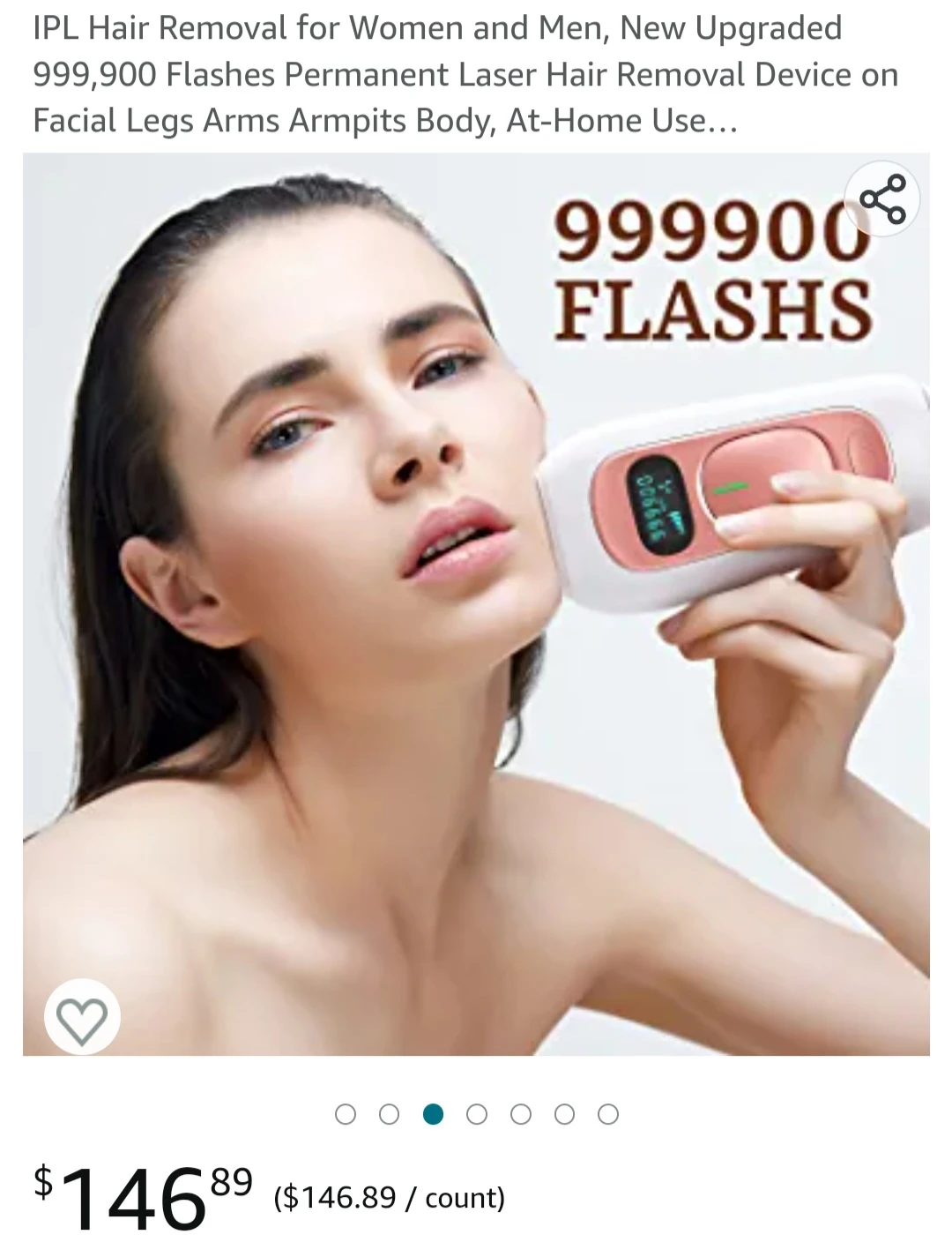 IPL Hair Removal for Women and Men, New Upgraded image indicator(2)