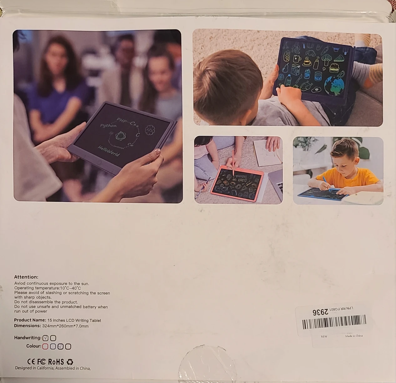LCD WRITING TABLET - photo 2