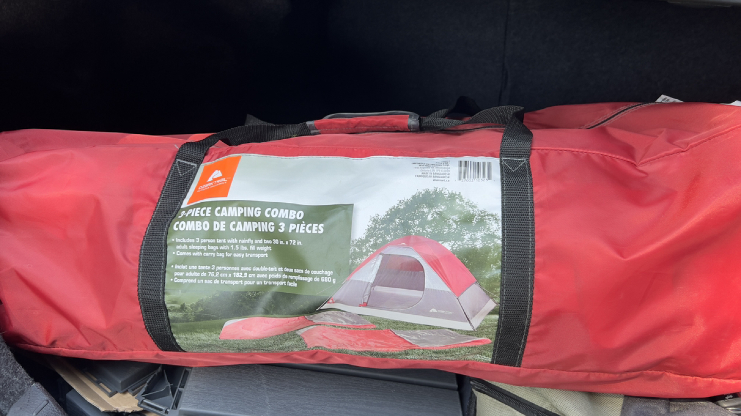Ozark camping tent 3 person