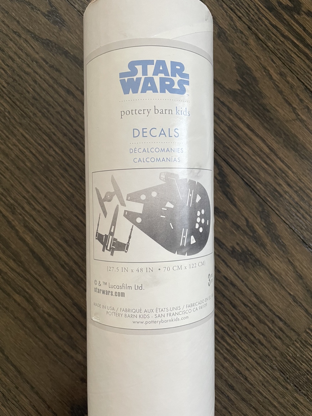 Star Wars room sticker decor
