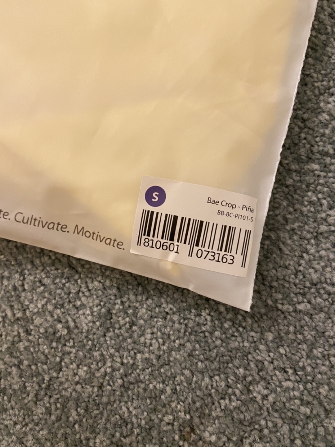 BuffBunny Bae Crop in Pina (BNWT) image indicator(8)