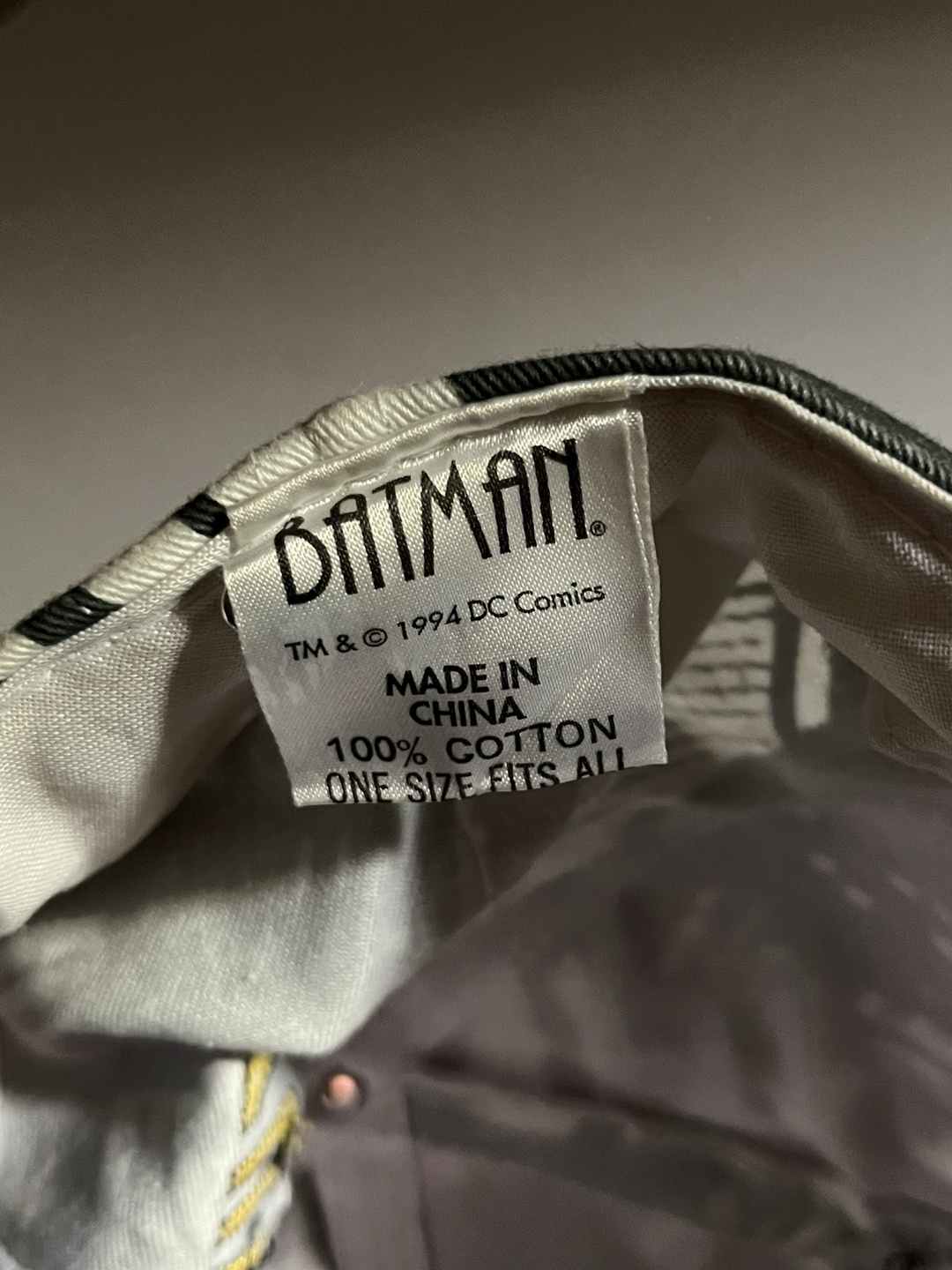 Vintage Batman animated series SnapBack 90s starter new era DC image indicator(4)