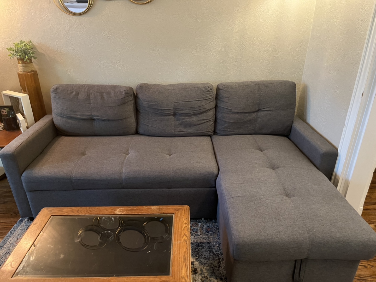 Sectional Couch with Storage
