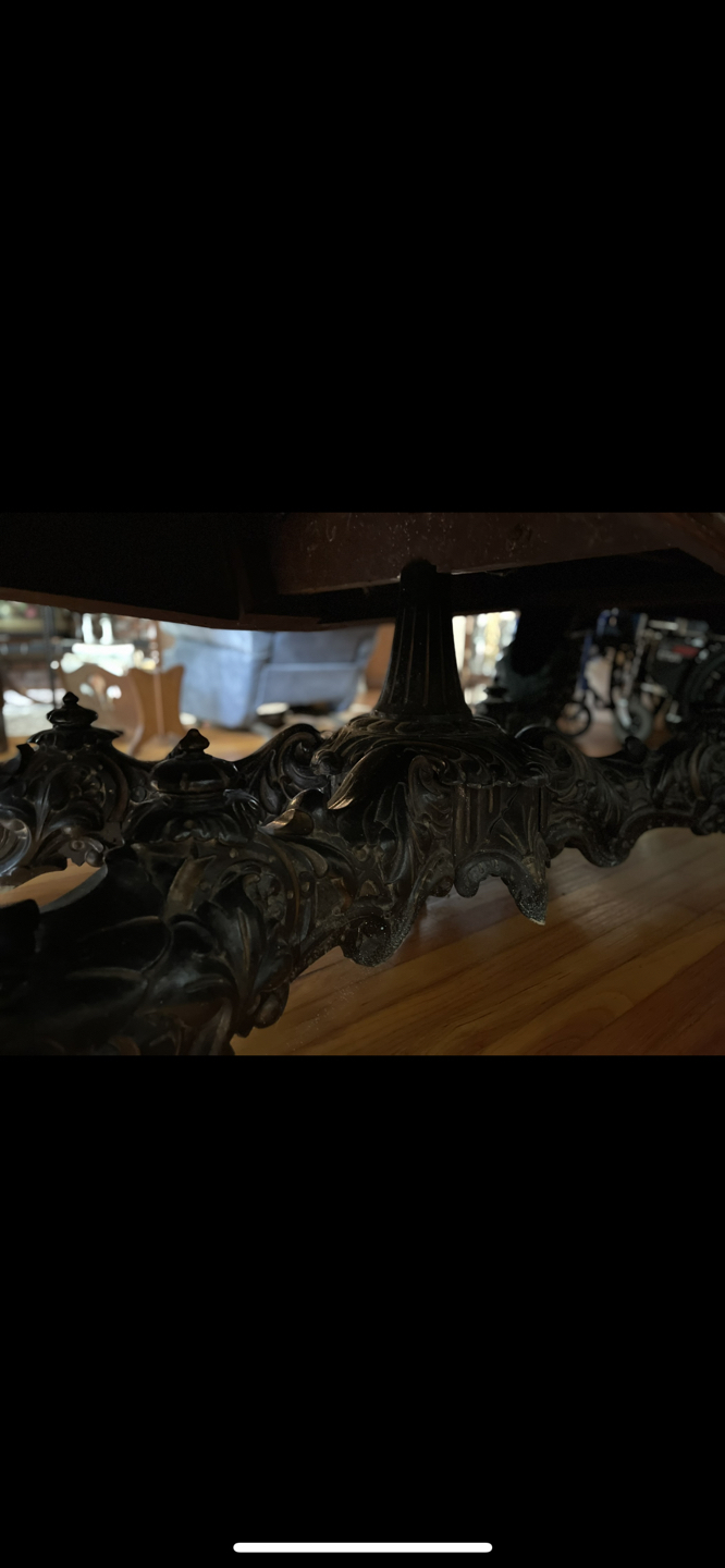 1875 Brunswick 5x10 Billiard Pool Table - photo 3