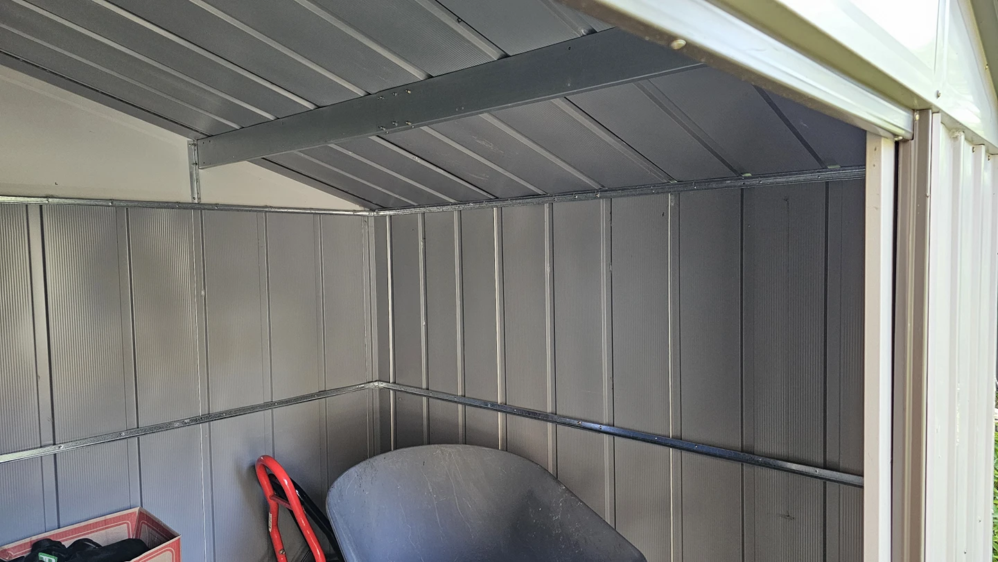 Arrow Metal Shed LW108 10ft x 8ft and Floor frame - photo 3