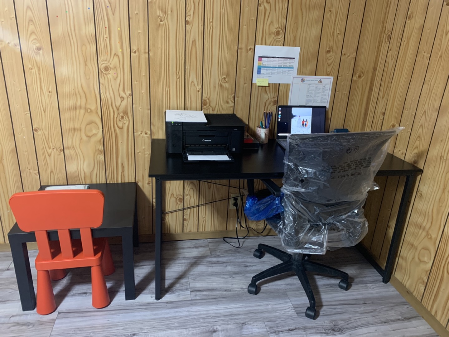 Office Table and Chair (used)