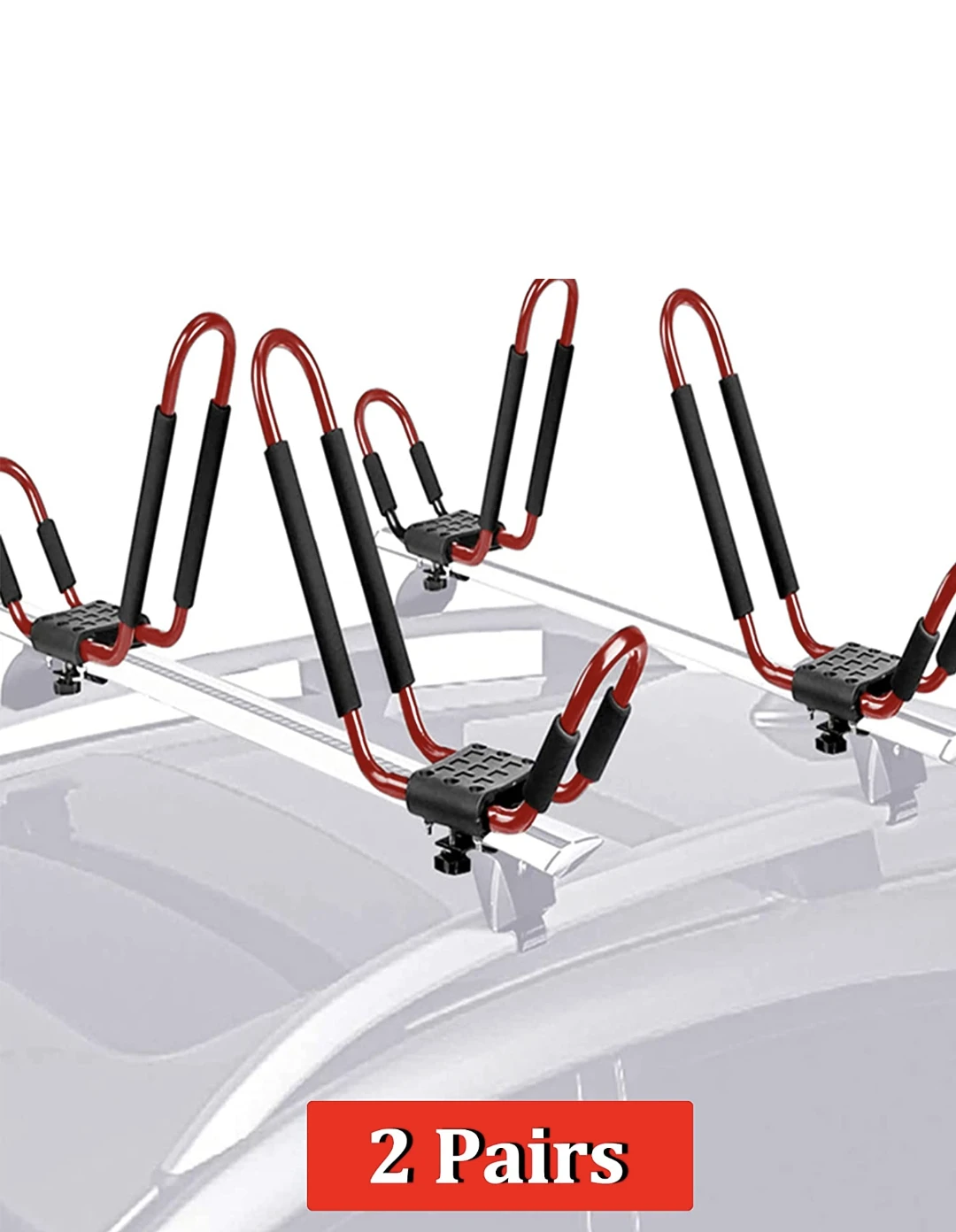 Kayak roof rack (red), new thumbnail