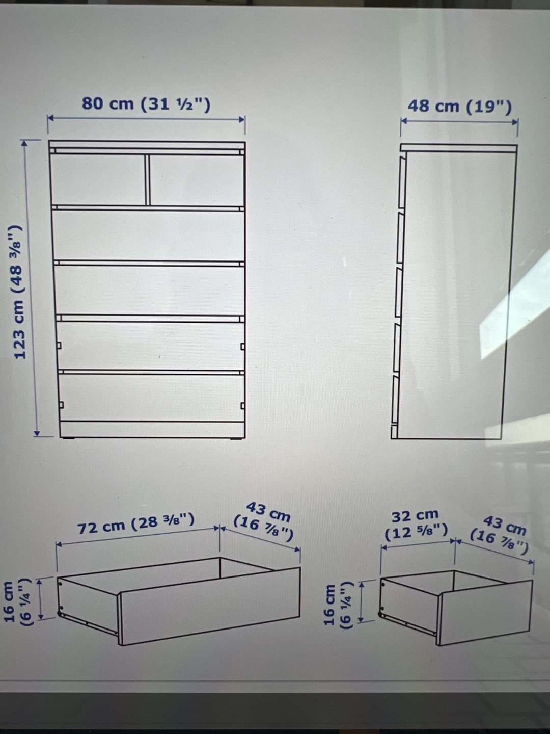 IKEA Malm dresser - photo 3
