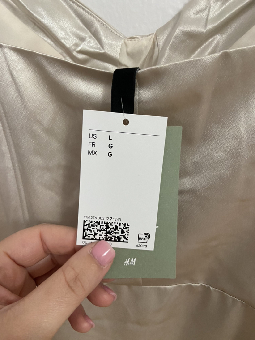 H&M Tie-Strap Bustier-style dress - Large image indicator(6)