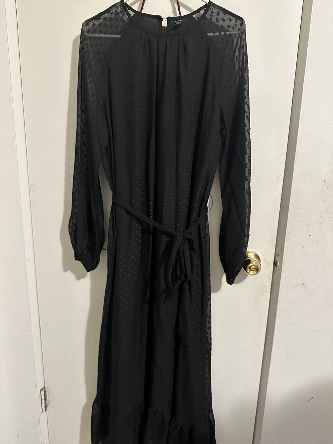 Long sleeve flowy dress - photo 2
