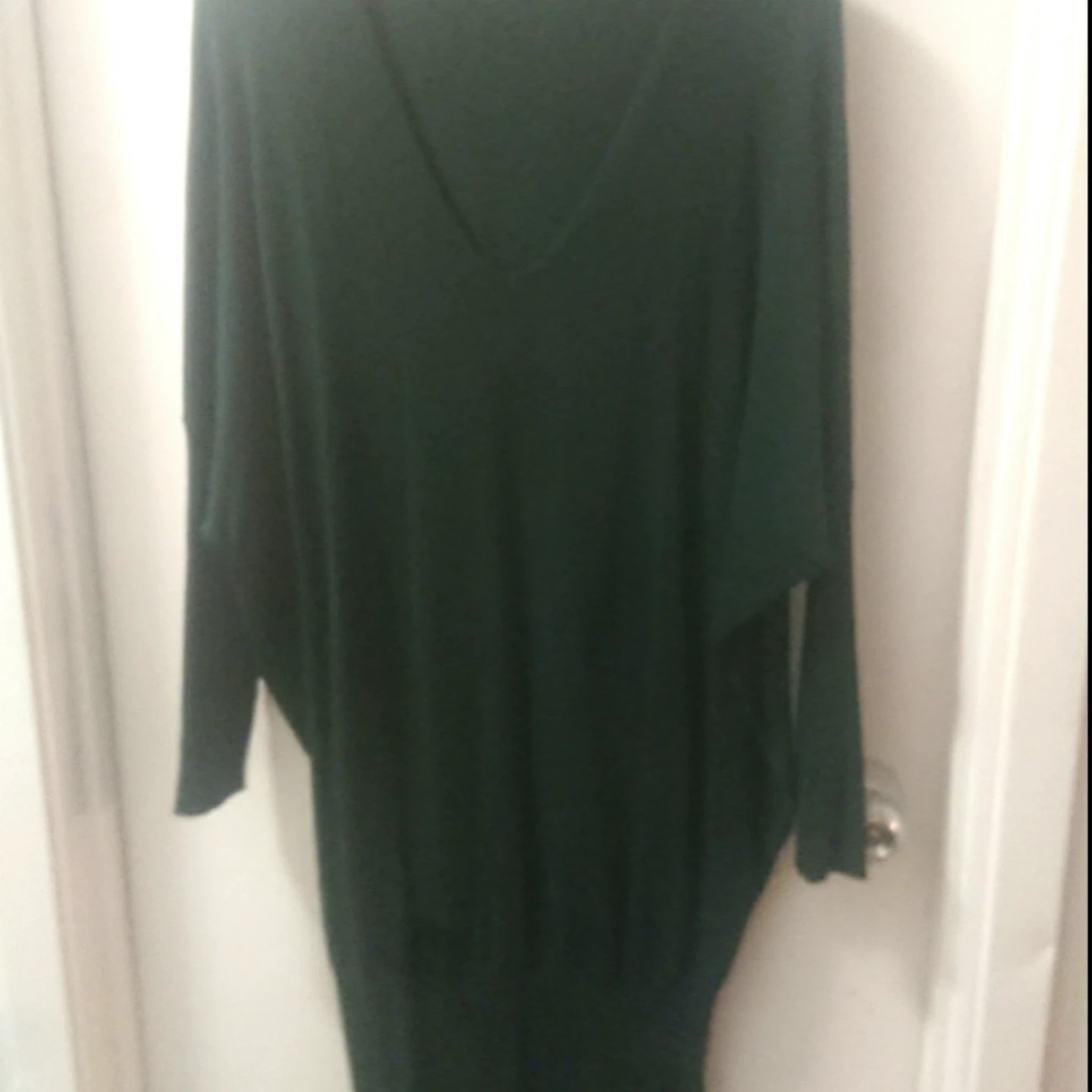 Zara knit choker neck sweater dress - photo 2