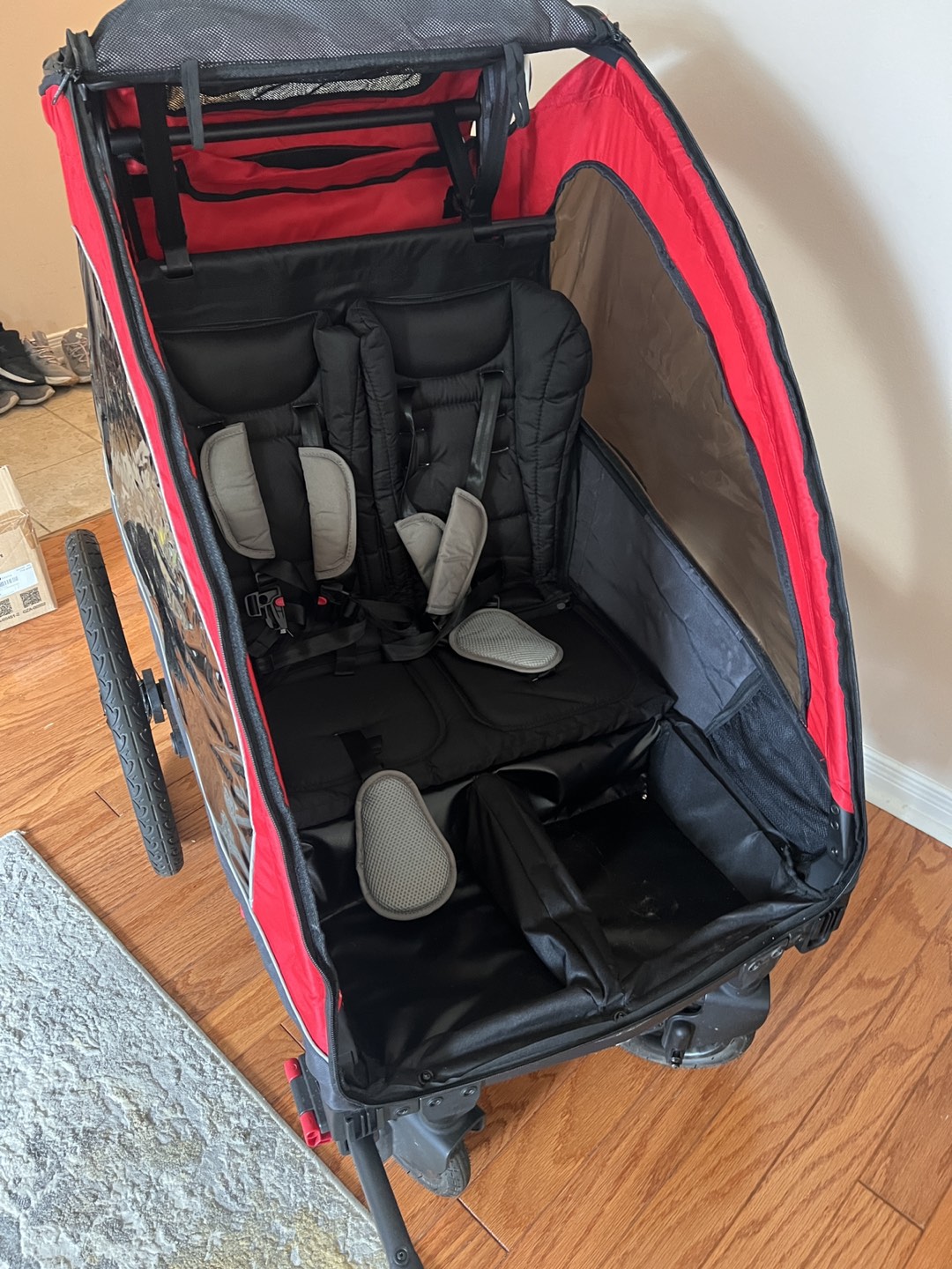 Bike trailer for kids - photo 3