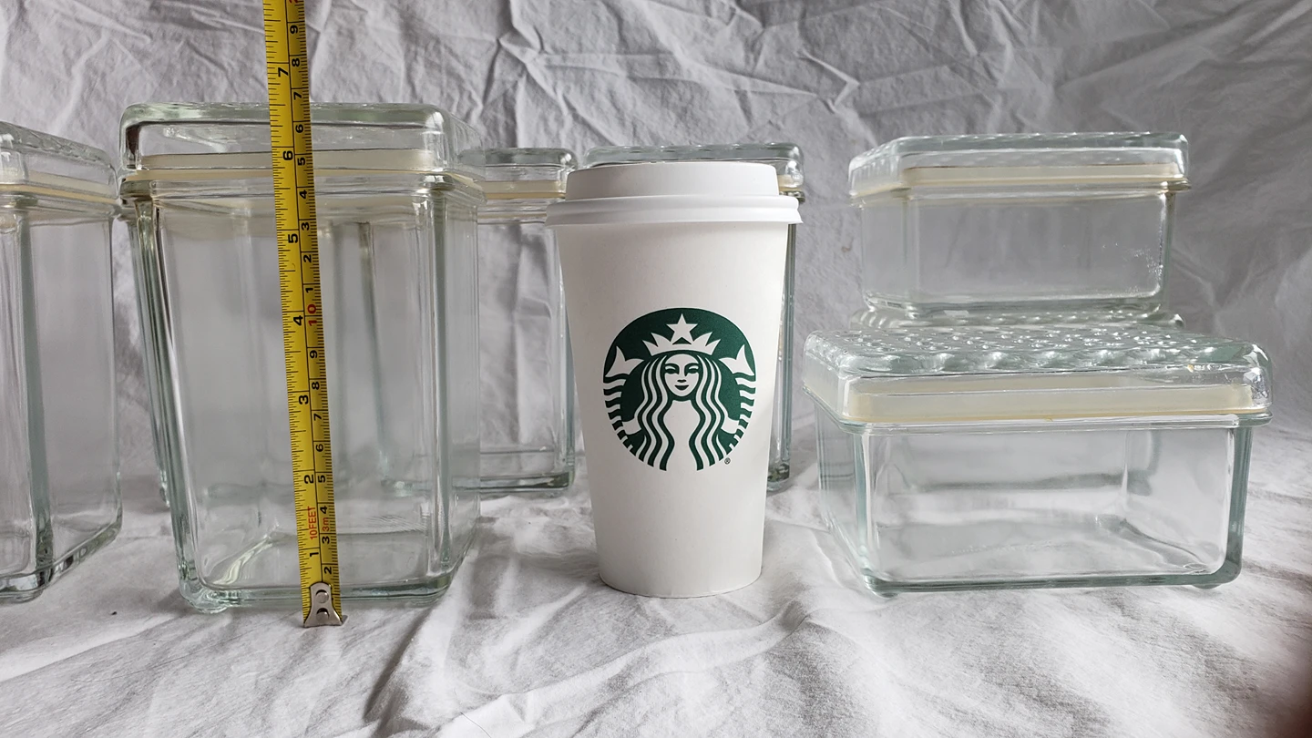 IKEA GLASS CONTAIN $5 each or everything $20 - photo 3