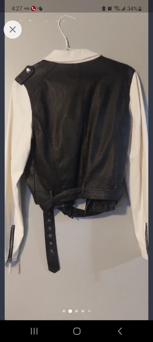 leather jacket - photo 2