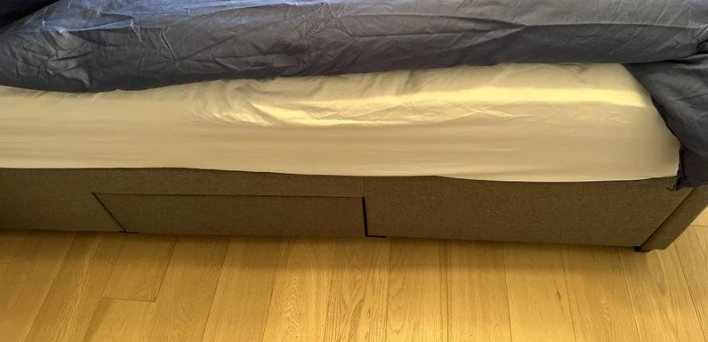 Moving sale  queen size storage bed - photo 5