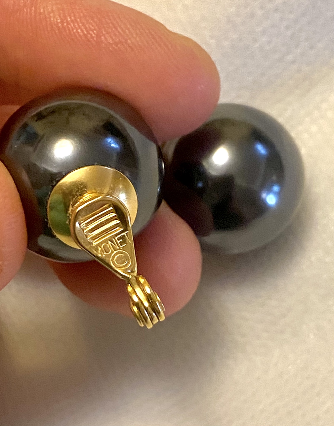 Monet earrings. Vintage - photo 3