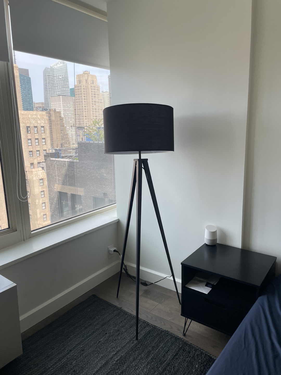 Tripod Black Floor Lamp