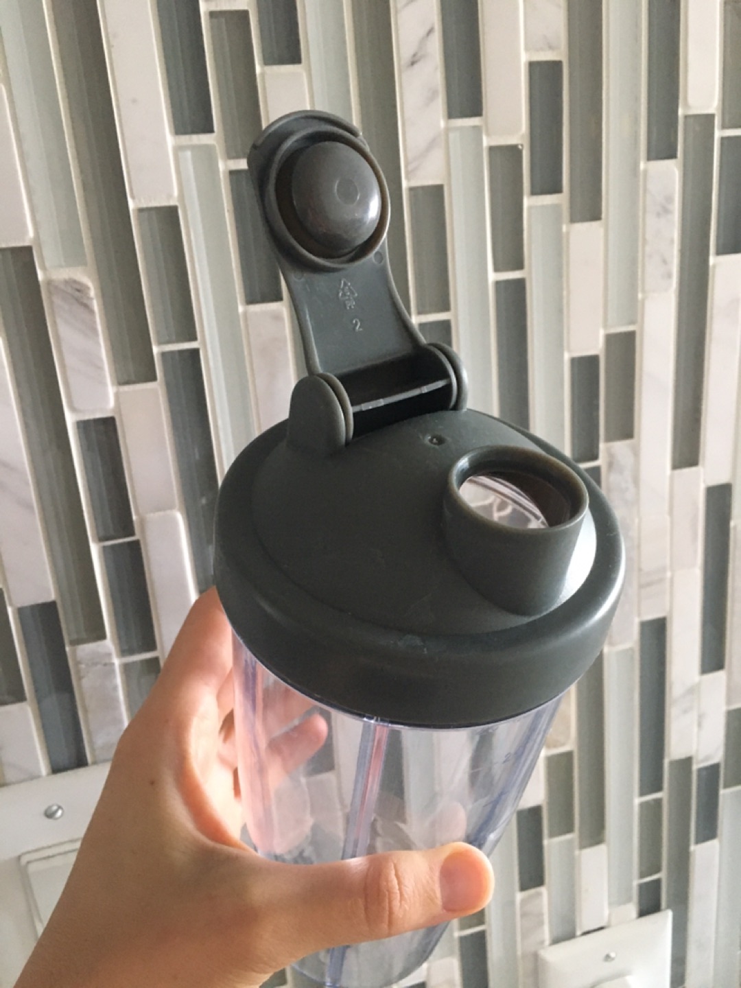 glass for drinks with a lid, a measuring container for cocktails thumbnail
