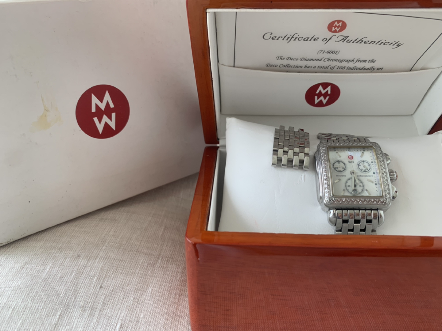 Michele Deco Diamond watch image indicator(5)