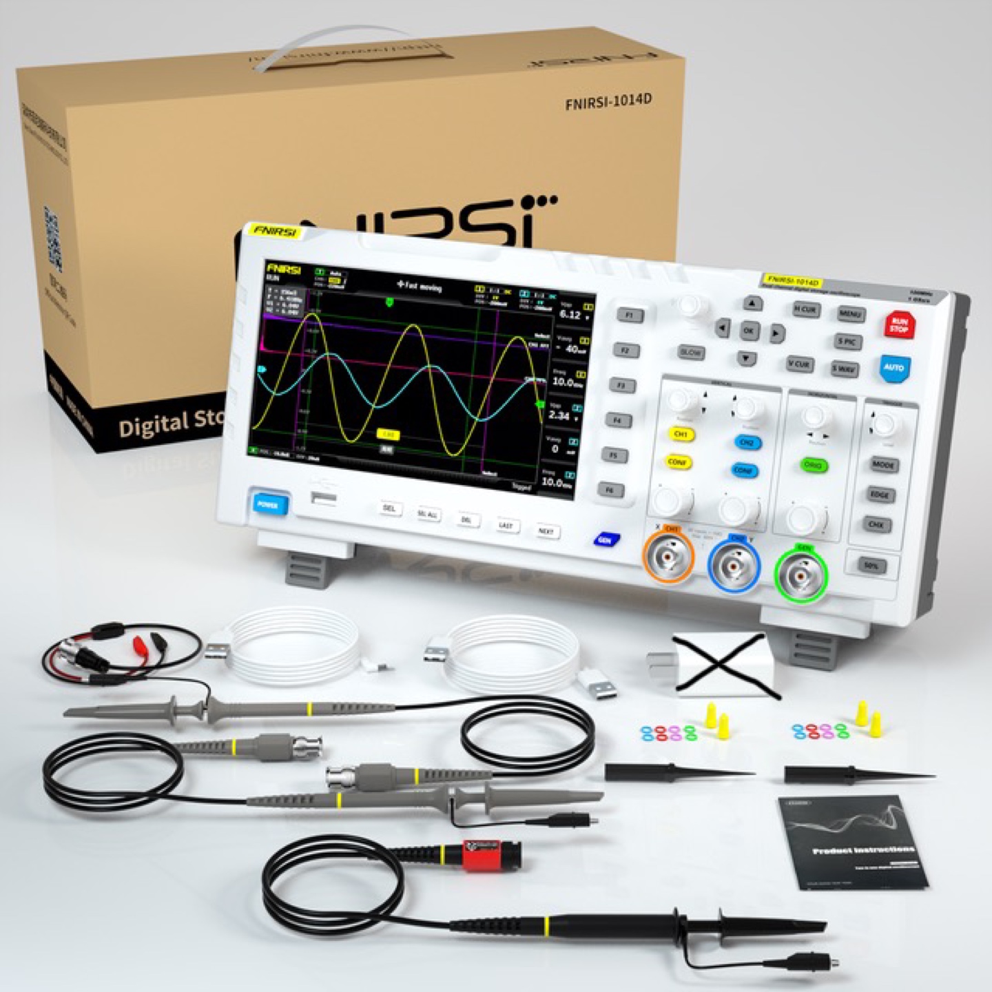 FNIRSI 1014D Desktop Oscilloscope thumbnail