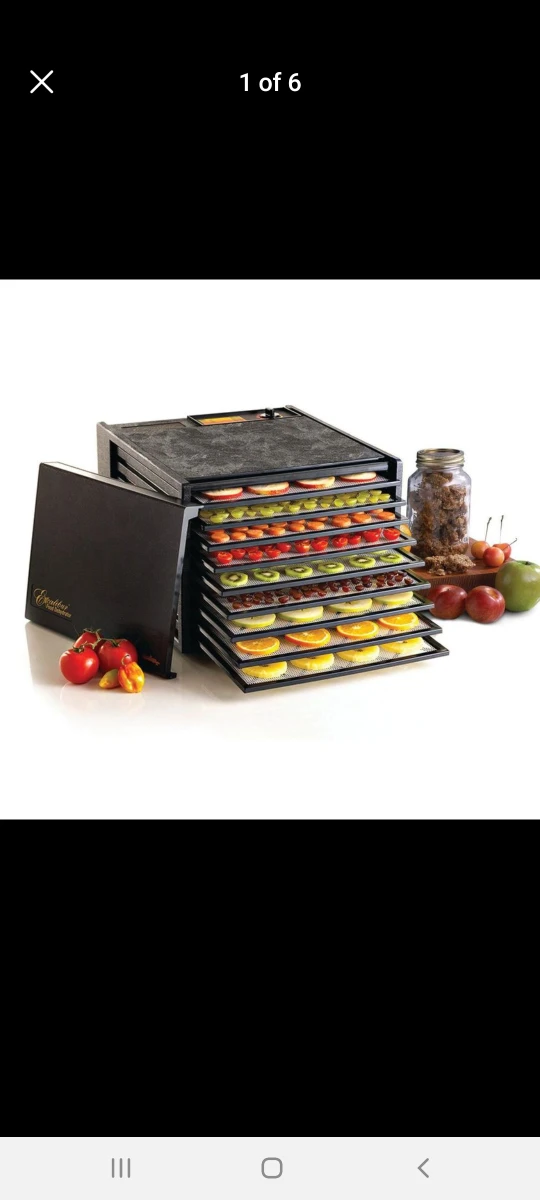 NEW Excalibur 9-Tray Food Dehydrator 3900B thumbnail