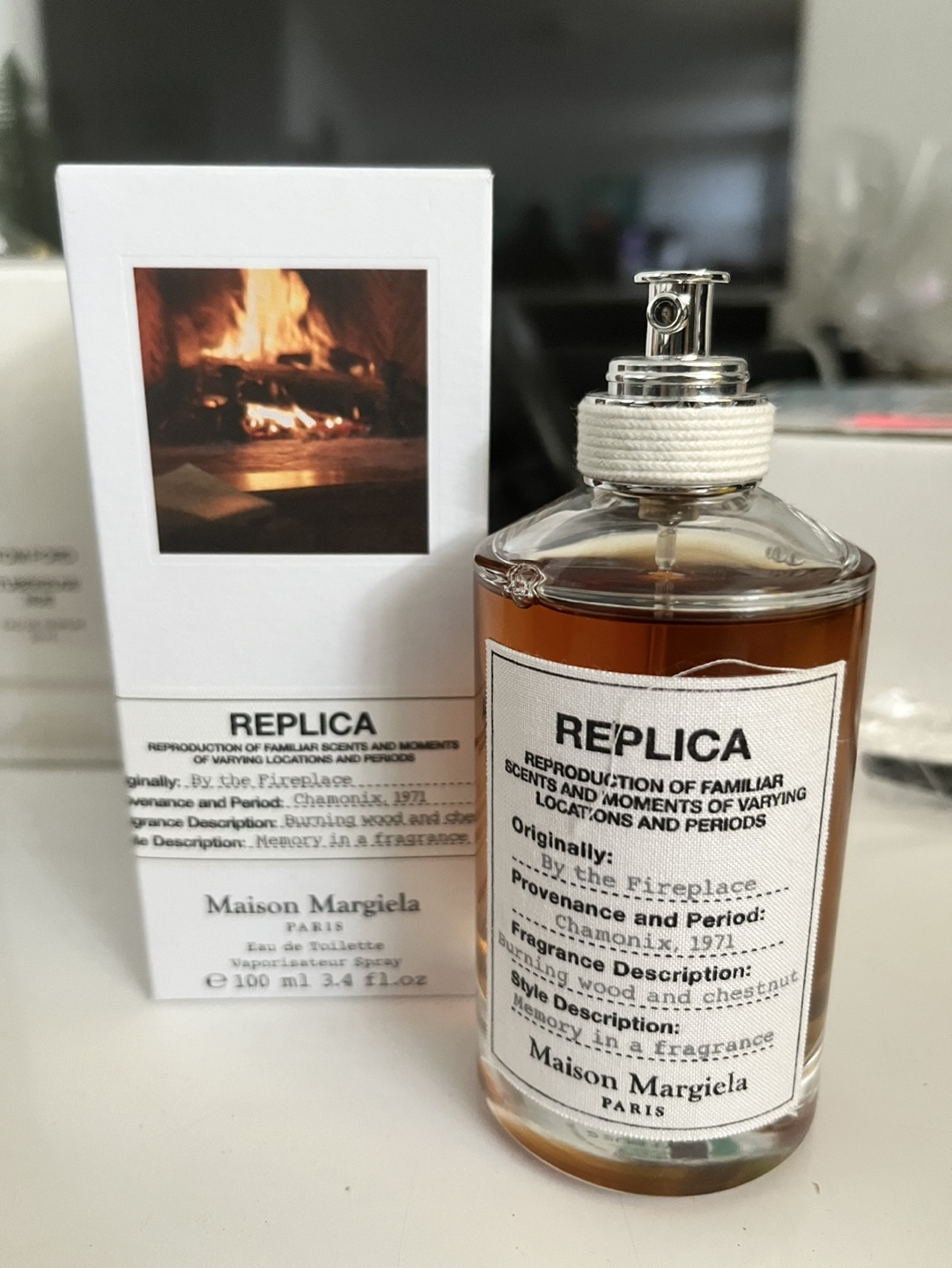 Maison Margiela Replica by the fireplace thumbnail