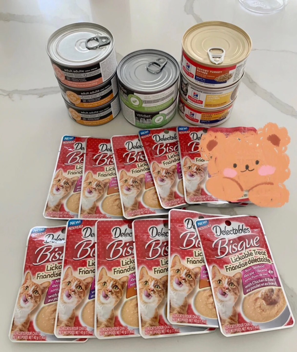 Cat canned wet food and treat thumbnail