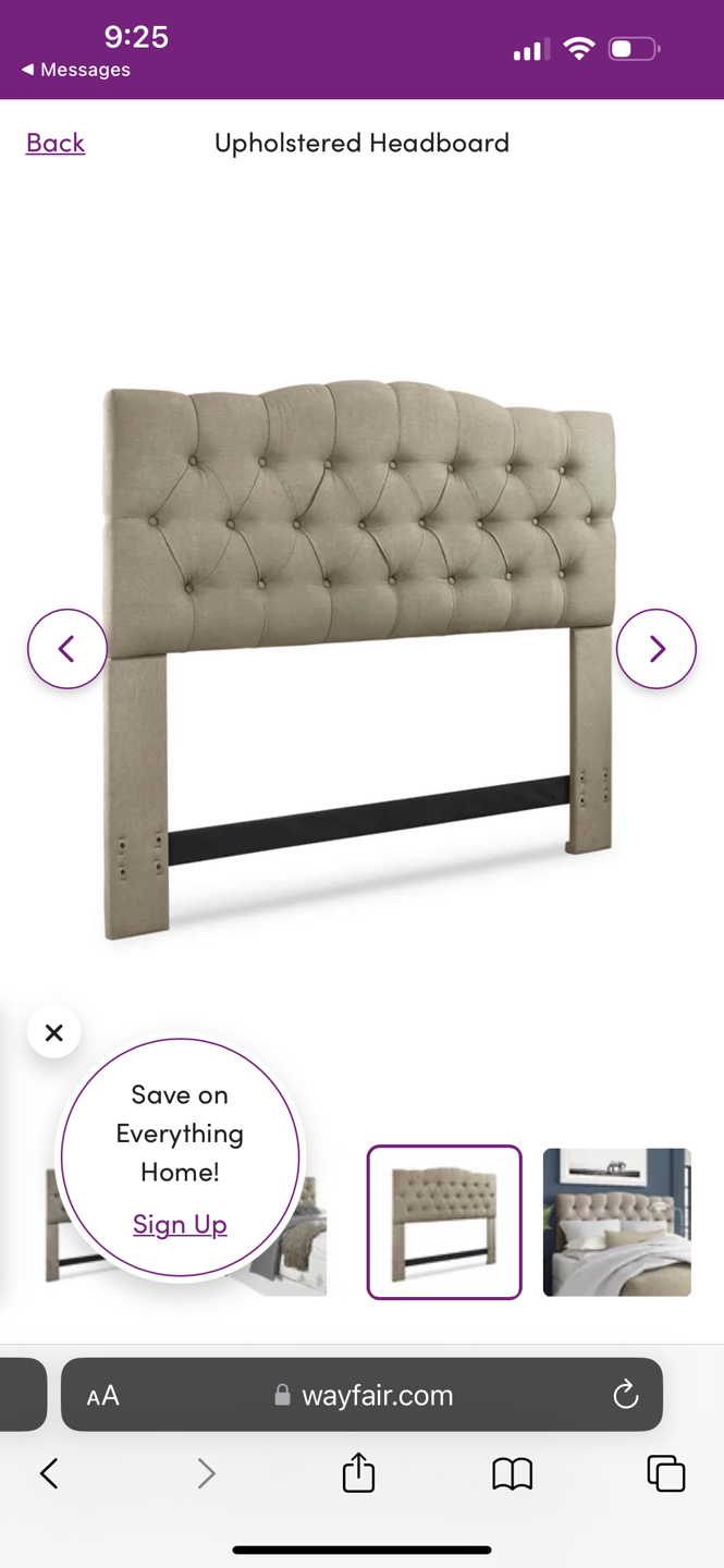 Wayfair Headboard