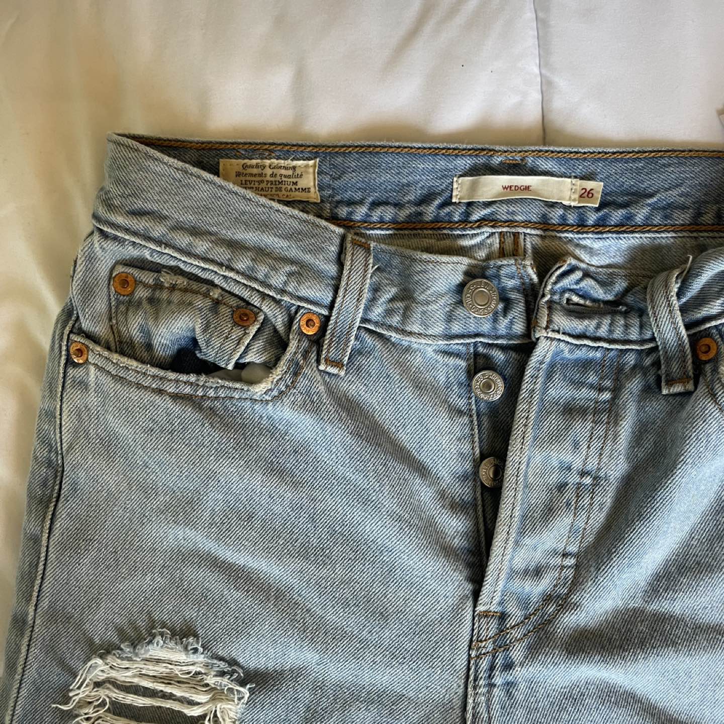 Levi’s wedgie straight fit jeans - photo 2