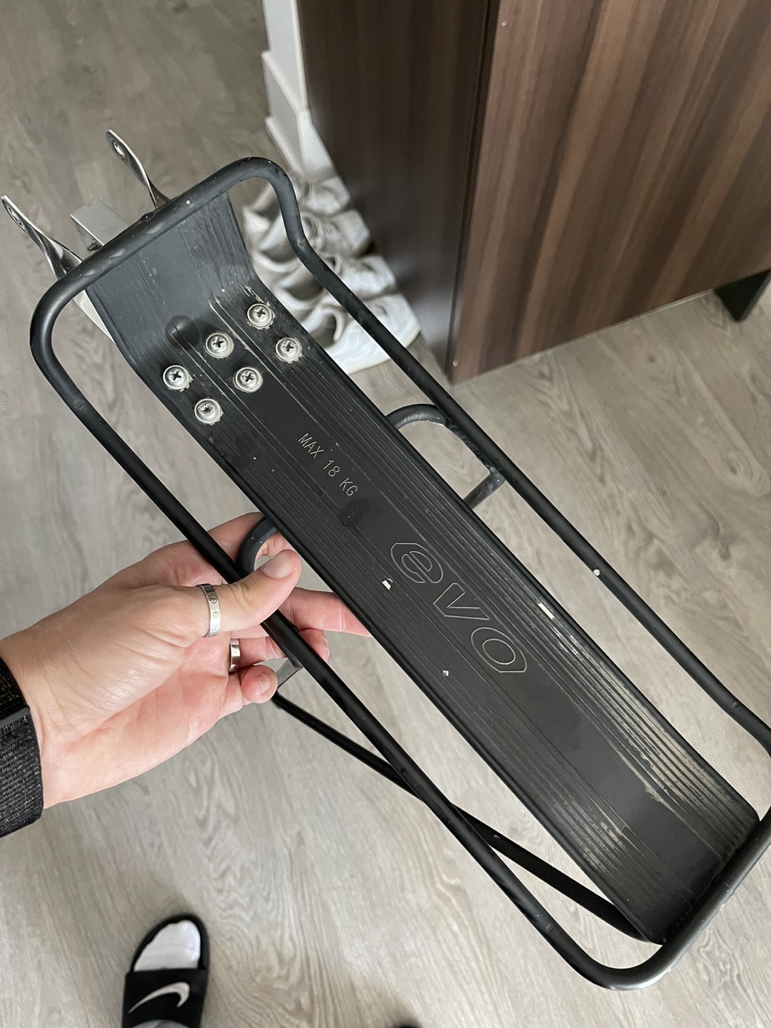 EVO classic alloy rear bike rack - photo 2