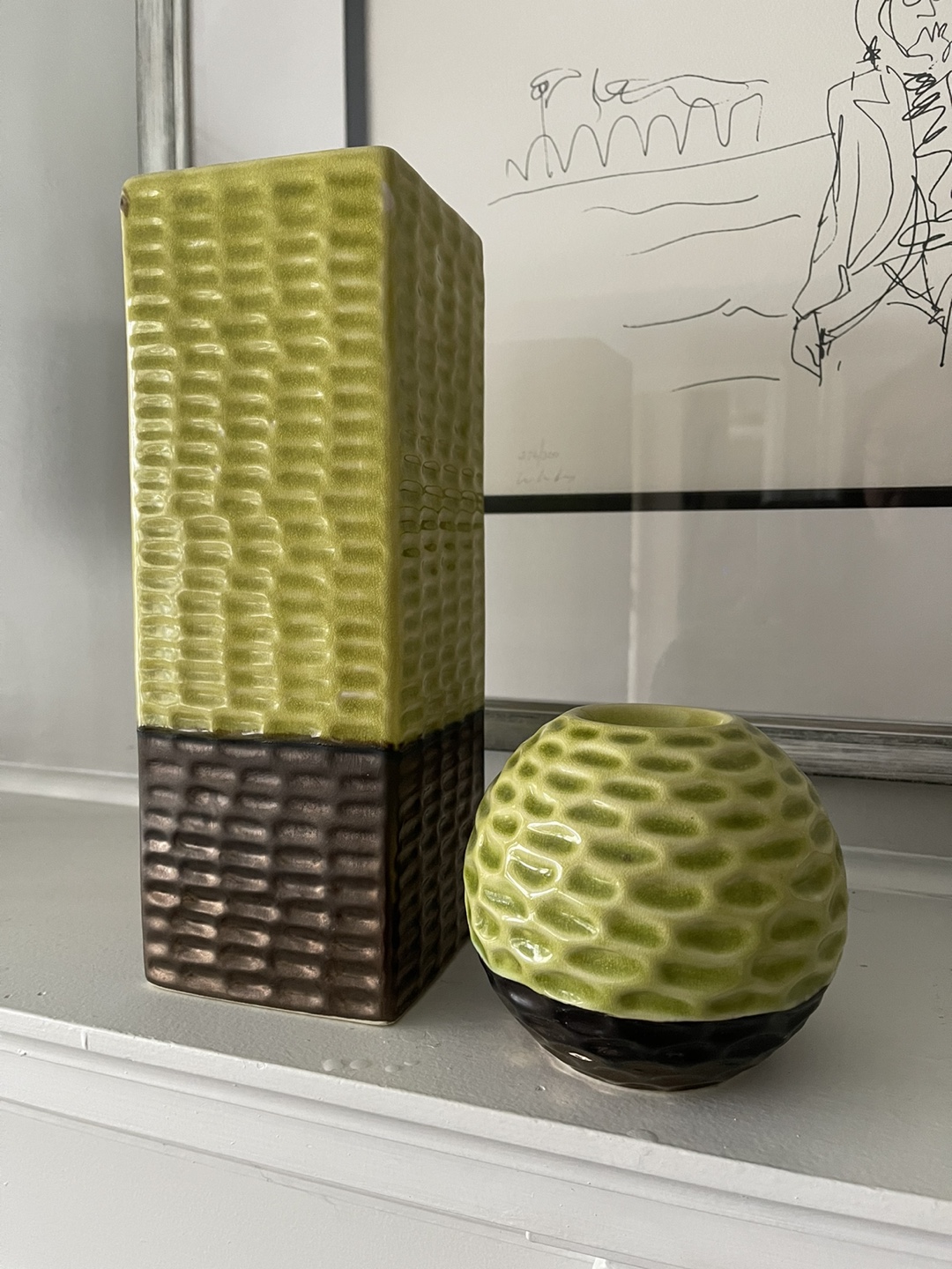Vase and Candle Holder Set thumbnail