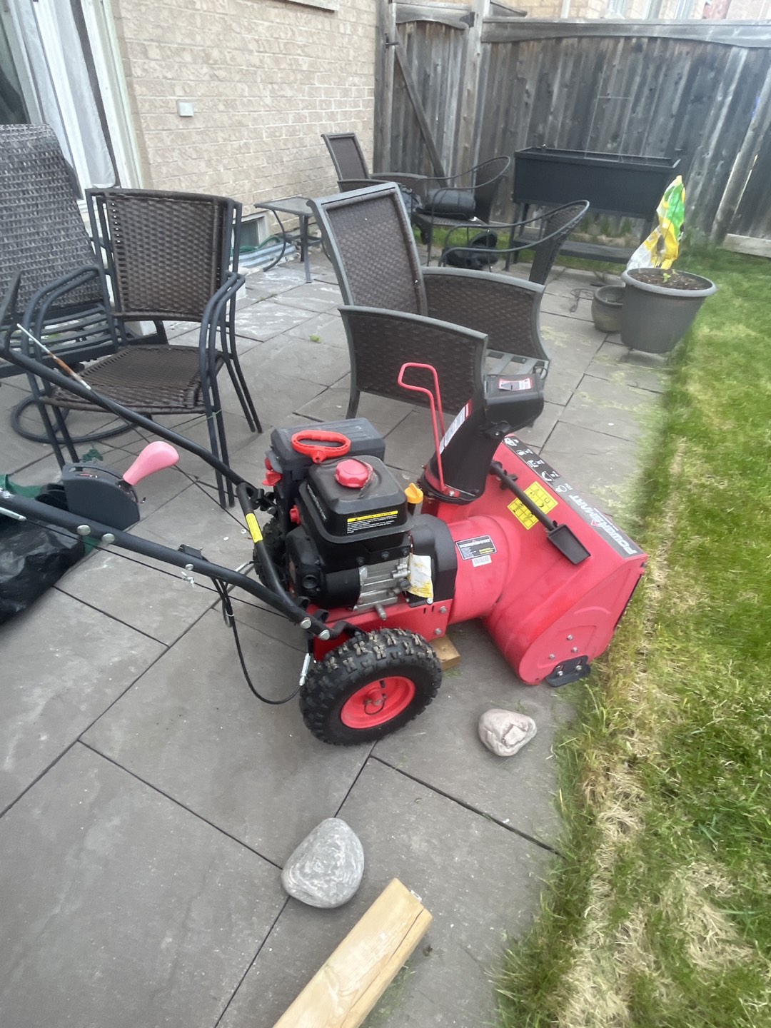Powersmart 212cc snowblower/snow plow - photo 4