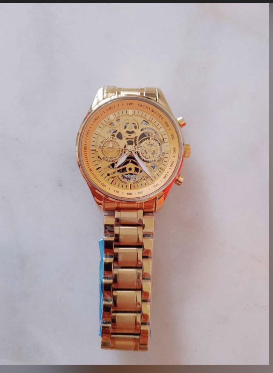 Men’s gold watch - photo 3