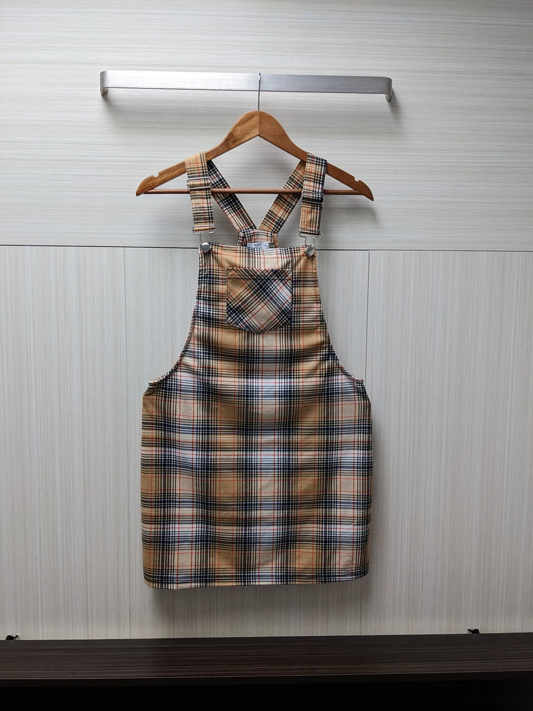 Plaid Skirtall (M)