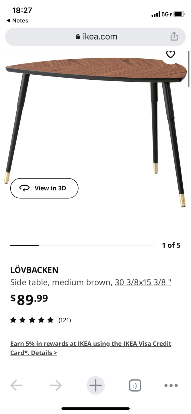 Ikea coffee table