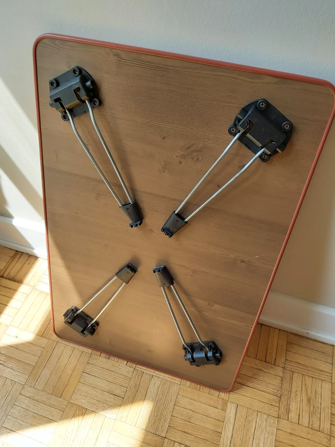 Folding Wooden Table, M, Cherry Wood - photo 5