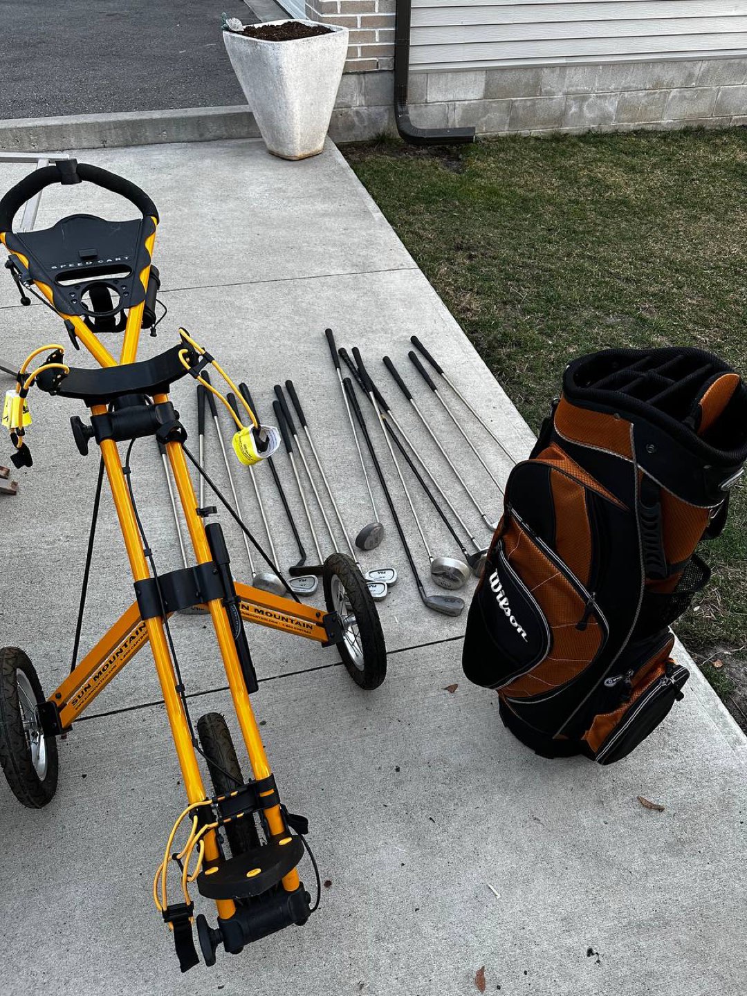 set of golf clubs - photo 4