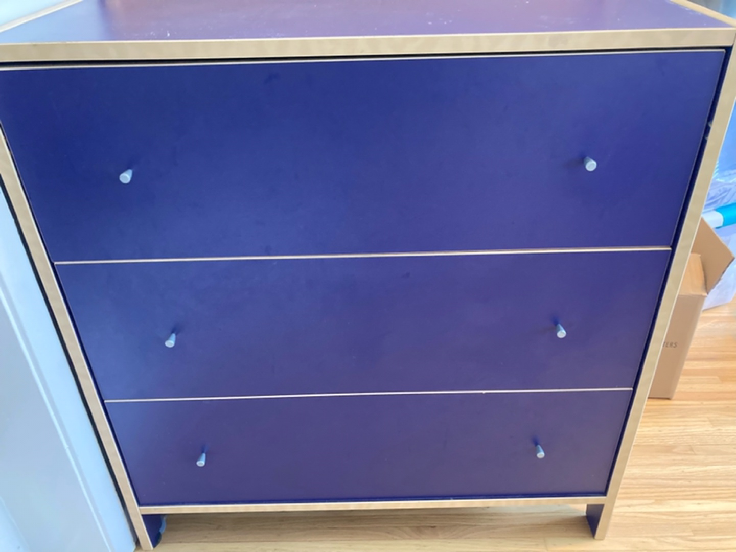 Blue dresser