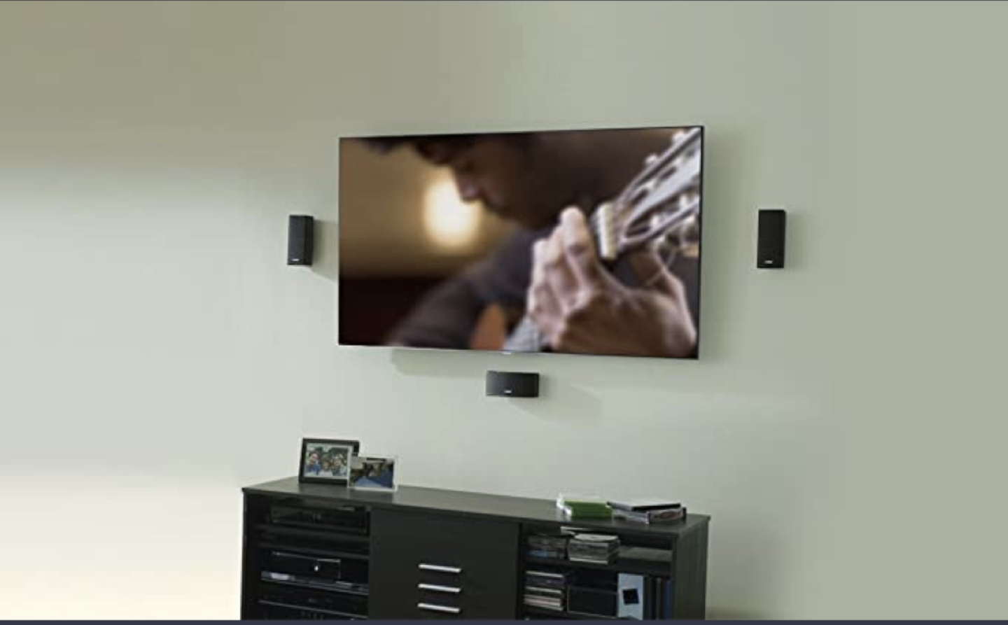 Bose Home Theater Speakers(BRACKETS INCLUDED) thumbnail
