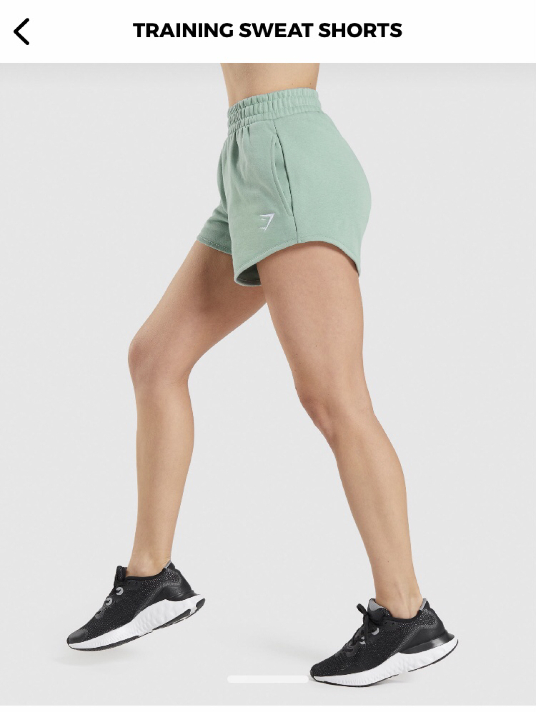 Gymshark Training Sweat Shorts (ocean blue, M) image indicator(3)